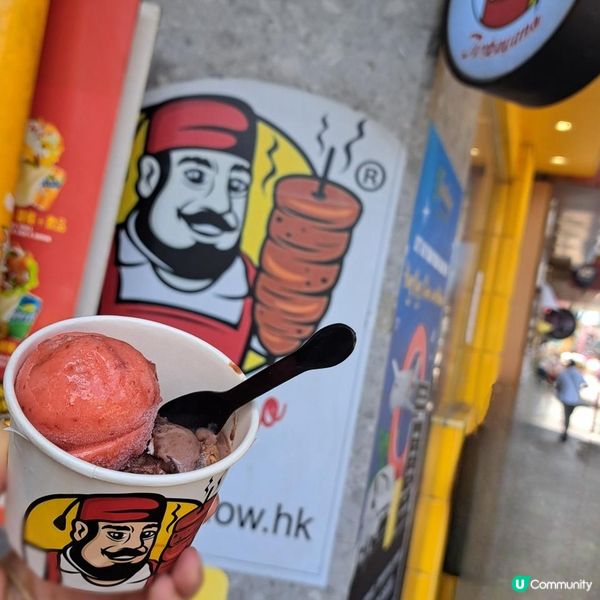 土耳其烤雞肉卷