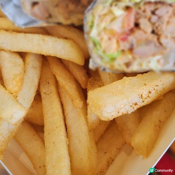 土耳其烤雞肉卷