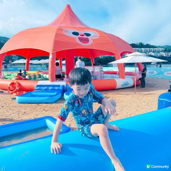 ☀️暑假玩水天堂！大白灣沙灘水上樂園🤩