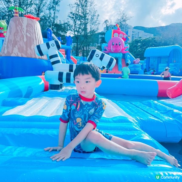 ☀️暑假玩水天堂！大白灣沙灘水上樂園🤩