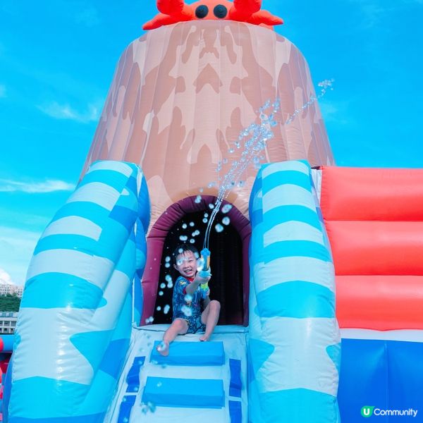 ☀️暑假玩水天堂！大白灣沙灘水上樂園🤩