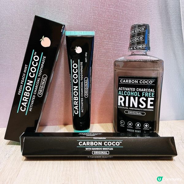 🇦🇺澳洲品牌carboncocohk 牙膏🪥和漱口水💦