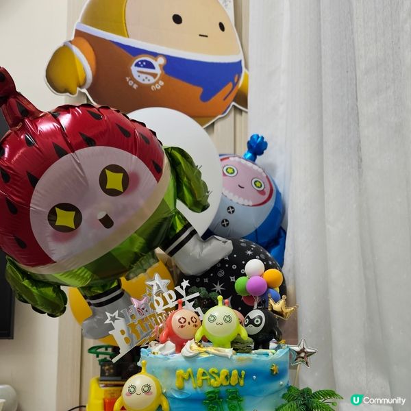 蛋仔派對生日蛋糕