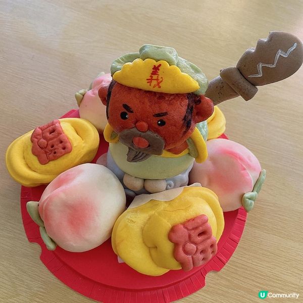 【造型饅頭分享】LittleSun小太陽手創造型包子饅頭｜關聖帝君饅頭組｜新北造型饅頭