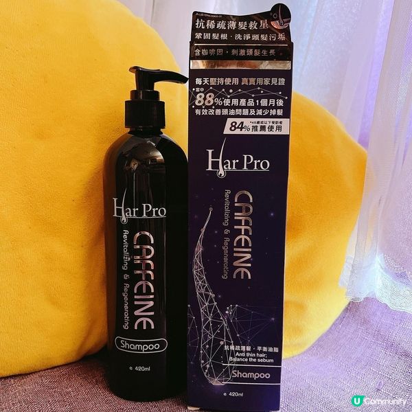 咖啡因健髮洗髮露產品