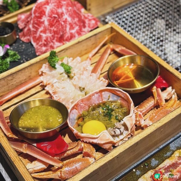 🦀 首家炭烤活海鮮! 激抵松葉蟹