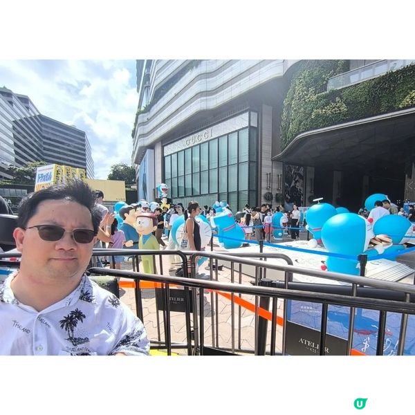 尖沙咀星光大道多啦a夢展覽