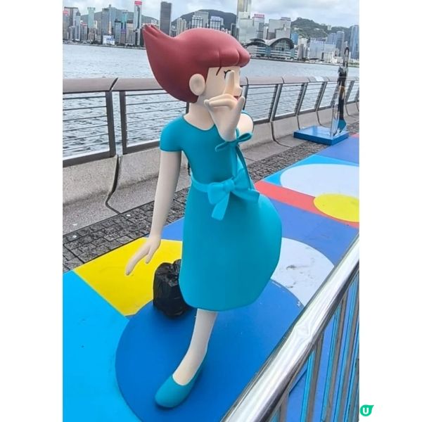 尖沙咀星光大道多啦a夢展覽