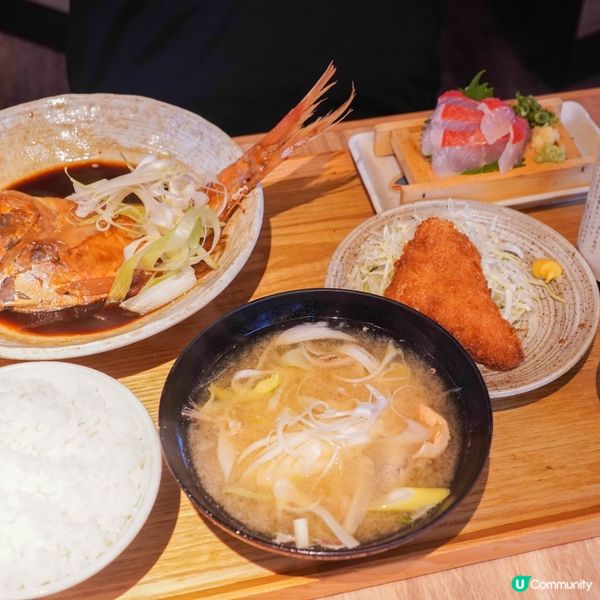 【各種金目鯛吃法和人氣滿滿海鮮丼】