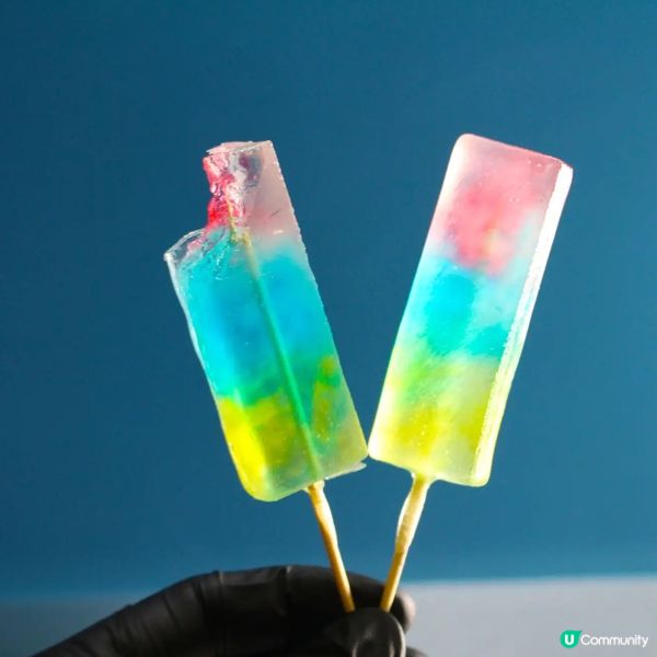 《24小時甜品便利店》限定聯乘甜品-寒天啫喱糖衣雪條