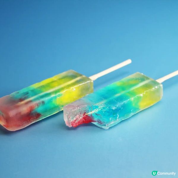 《24小時甜品便利店》限定聯乘甜品-寒天啫喱糖衣雪條