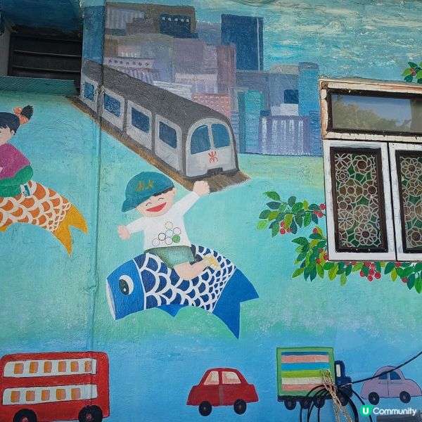 九龍東壁畫村