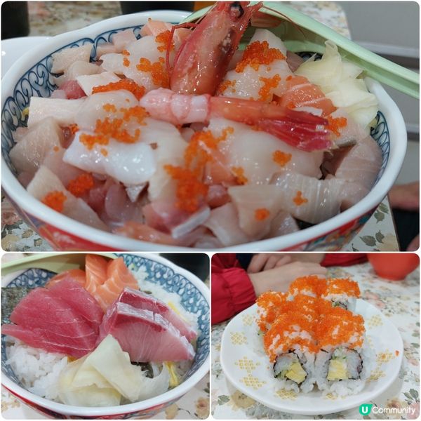 雖然3間唔同餐廳，但3間都好食又唔太貴，刺身新鮮，西餐味道有...