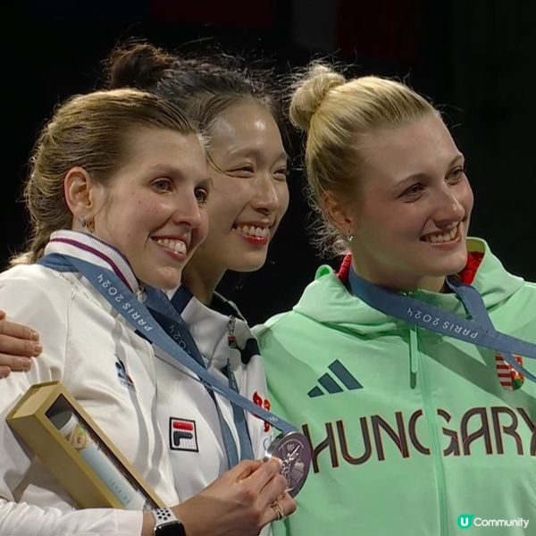 🎊恭喜江旻憓奪得女子重劍個人賽奧運金牌🎊