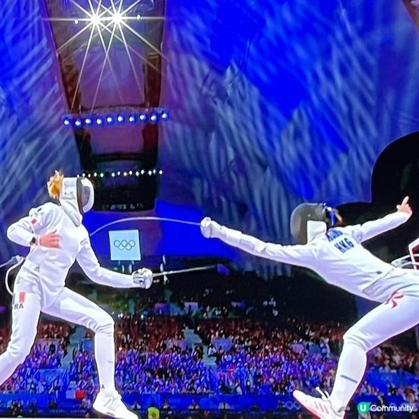 🎊恭喜江旻憓奪得女子重劍個人賽奧運金牌🎊