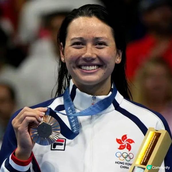 🎉恭喜何詩蓓奪得女子200米自由泳奧運銅牌🎊