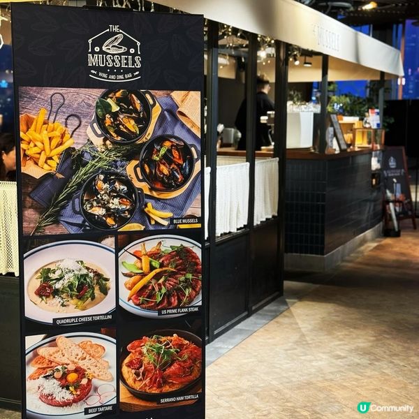 維港靚景配歐陸美食 🥂