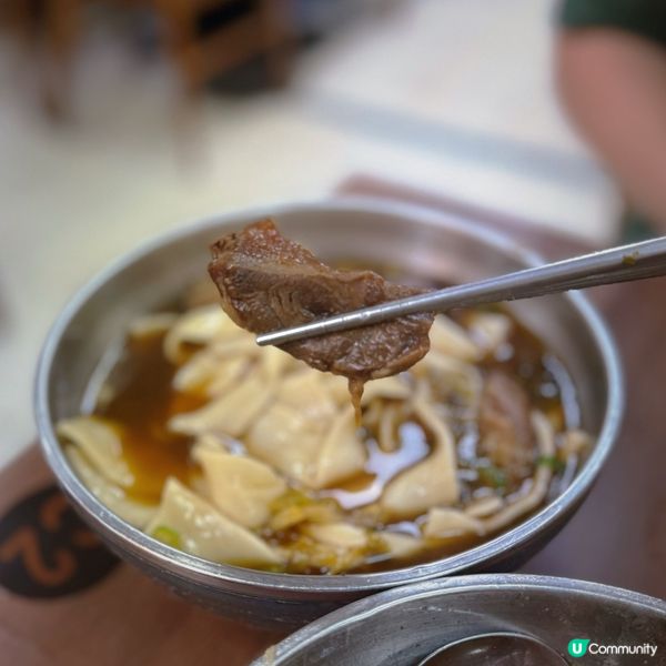 《台北》藏身西門町萬年大樓🏅台灣牛肉麵