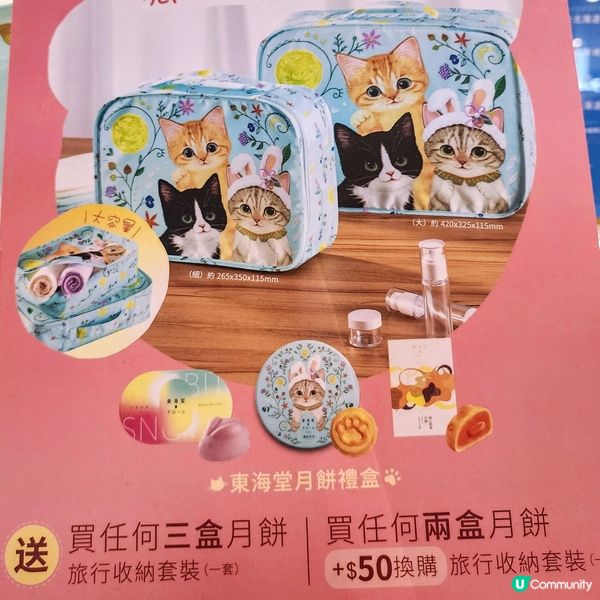 🔥火熱推介‼️🐱萌貓收納袋‼️旅行必備‼️🤩