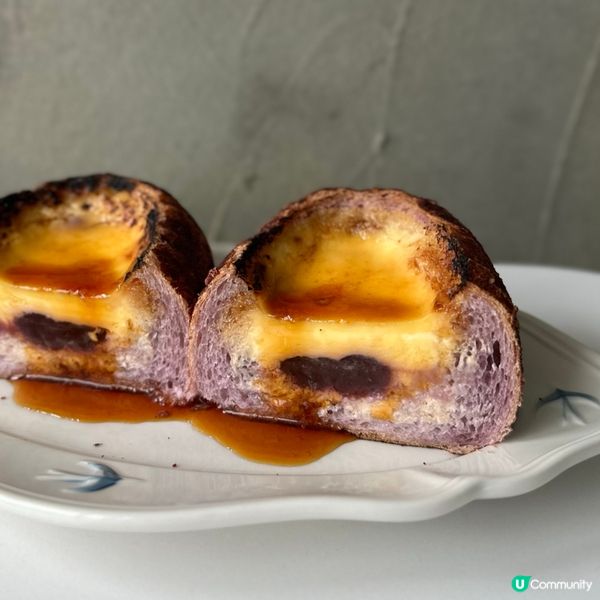 日式紫薯法式麵包💜