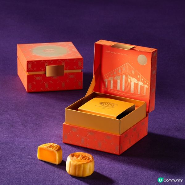 中秋勁送4大人氣月餅禮盒🥮經典奶黃／雙層芝士／榴槤冰皮