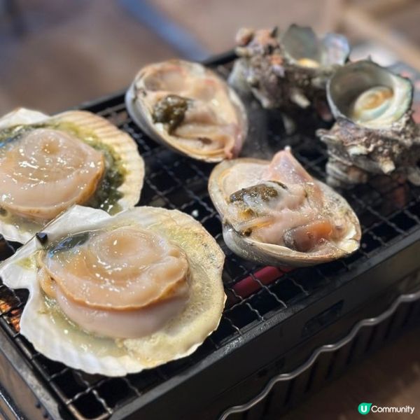 日本🇯🇵黑門市場燒帶子超新鮮🤩