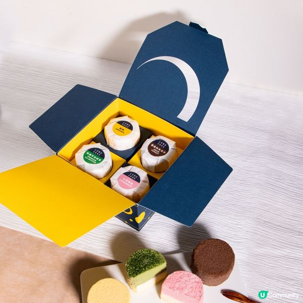 中秋勁送4大人氣月餅禮盒🥮經典奶黃／雙層芝士／榴槤冰皮