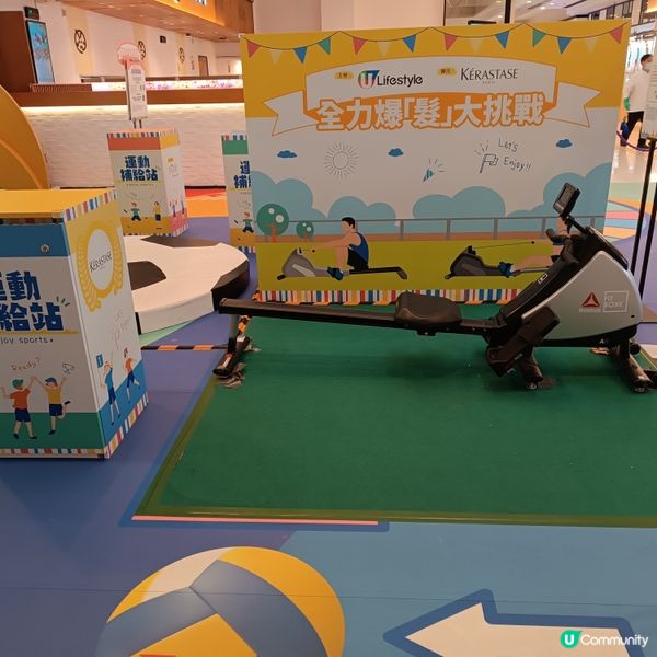 暑假親子玩樂新去處！杏花新城運動補給站和充氣水果樂園