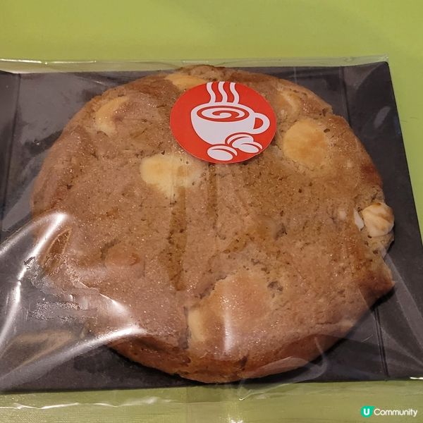 實測- Pacific Coffee紐西蘭白朱古力果仁曲奇