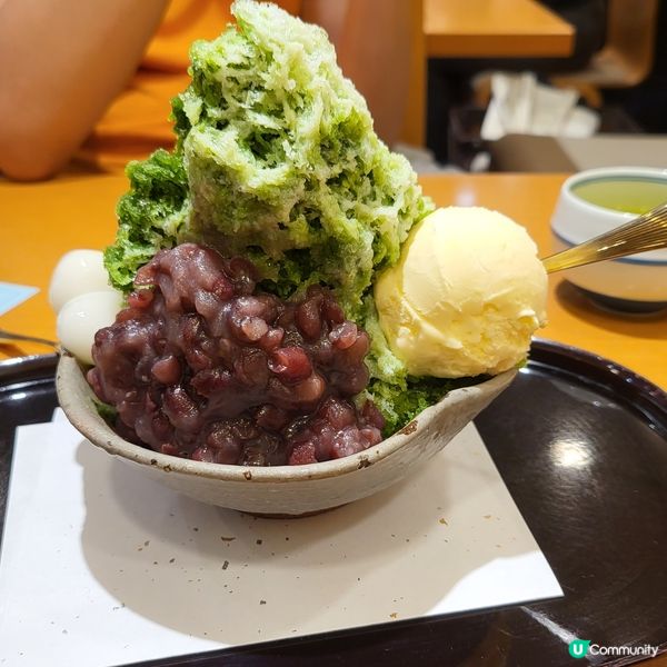 🍧🍨紅荳抹茶沙冰牛奶雪糕