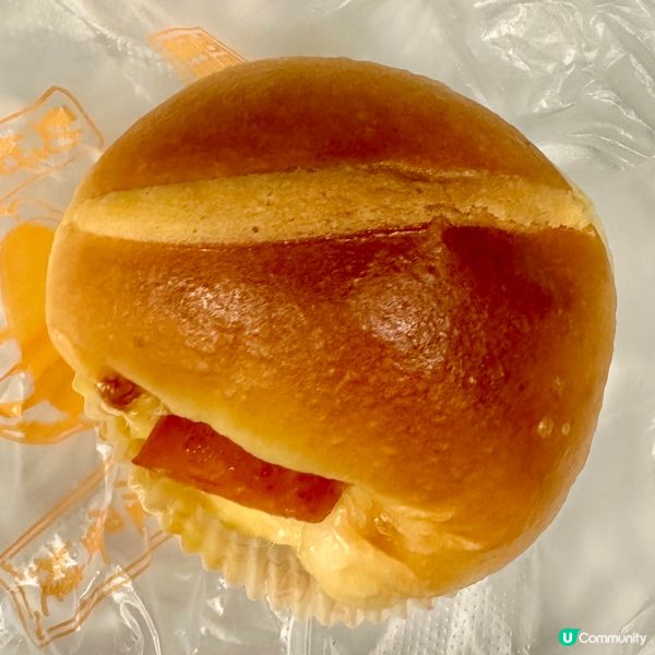 蛋撻王 火腿芝士包