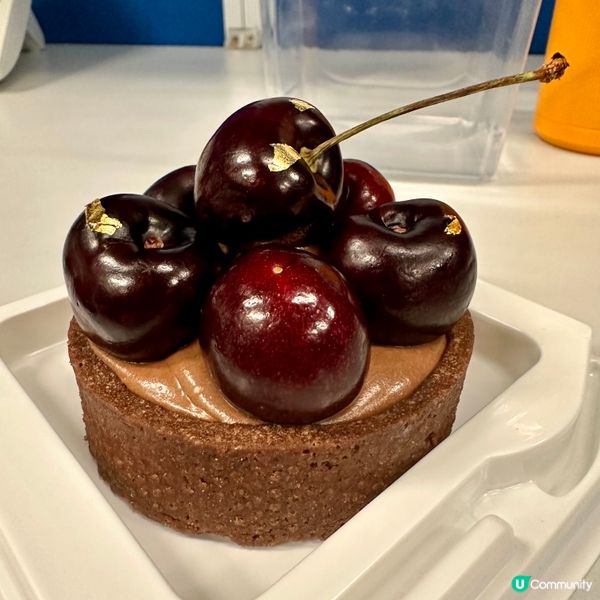 精緻車厘子朱古力蛋糕撻
