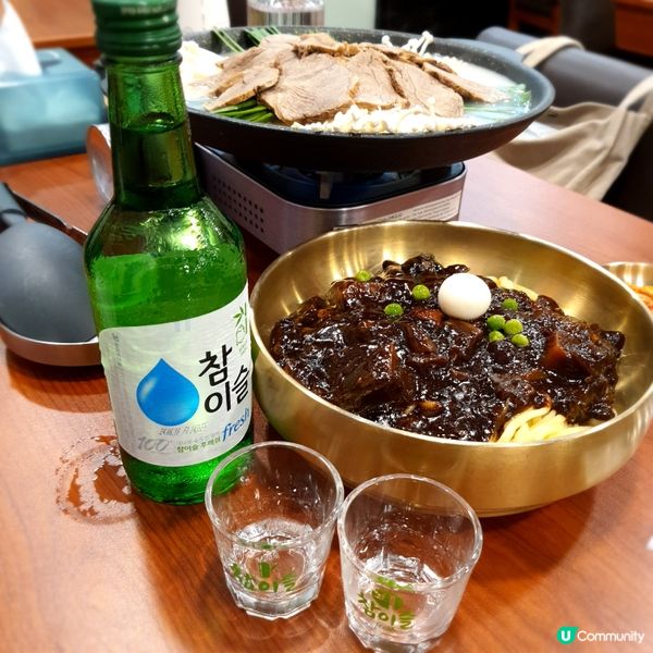 人氣自家製韓國刀削麵