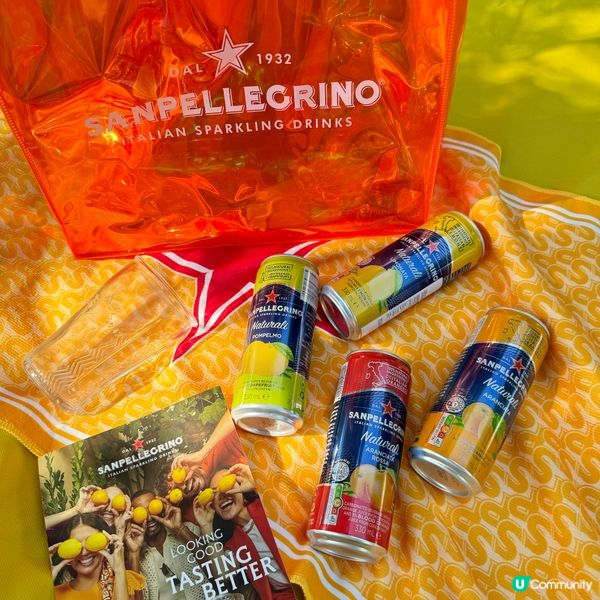 意大利有氣果汁🍹4款新口味帶來清爽夏日☀️