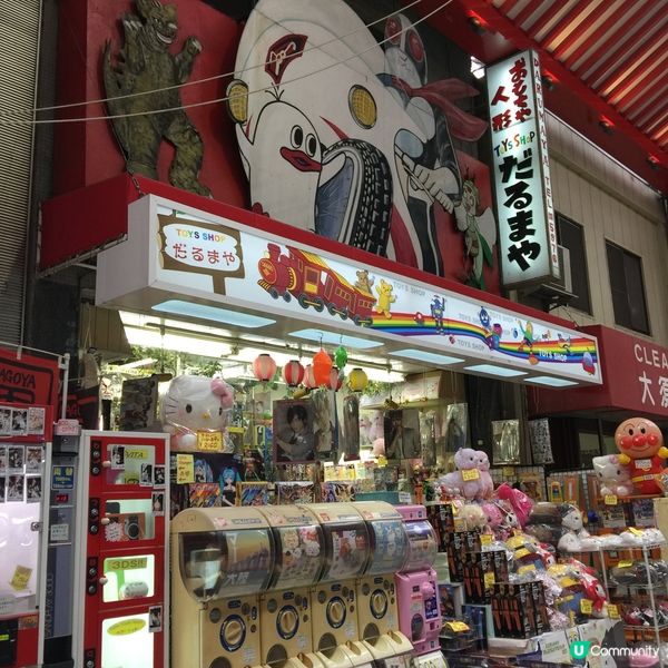 日本大阪街頭動漫精品店