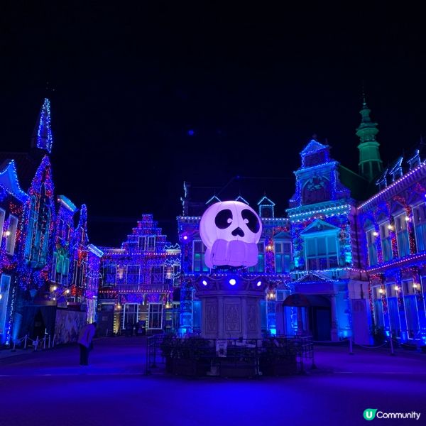 日本九州·豪斯登堡夜景