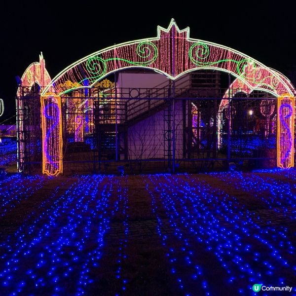 日本九州·豪斯登堡夜景