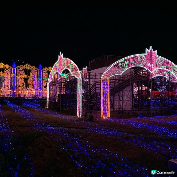 日本九州·豪斯登堡夜景