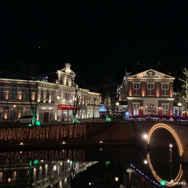 日本九州·豪斯登堡夜景