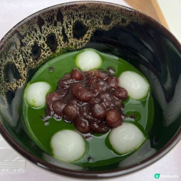 抹茶紅豆白玉湯
