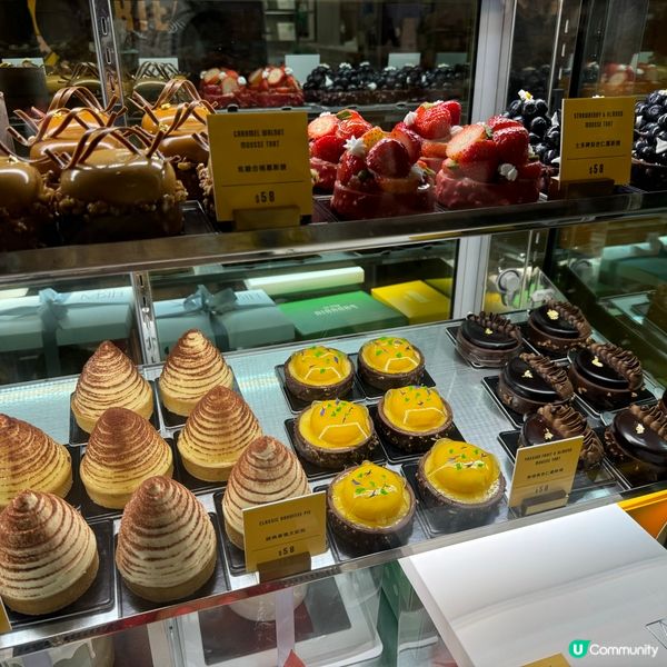 K11新開法式甜品店🩷主打水果慕斯撻