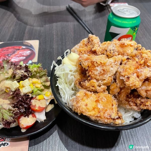 🤟🏻唐揚炸雞丼飯😎