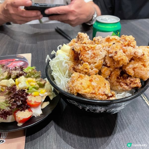 🤟🏻唐揚炸雞丼飯😎