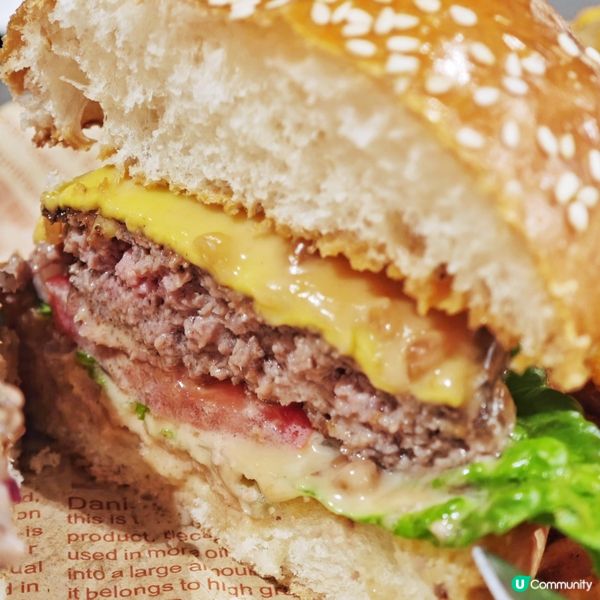 人氣🔥特濃🥜花生醬🍔漢堡