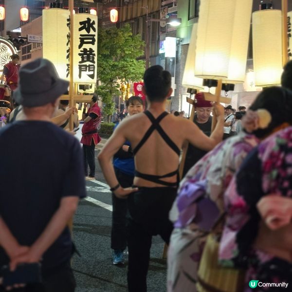 🎏水戶黃門夏祭真的很熱鬧啊🍶🍻