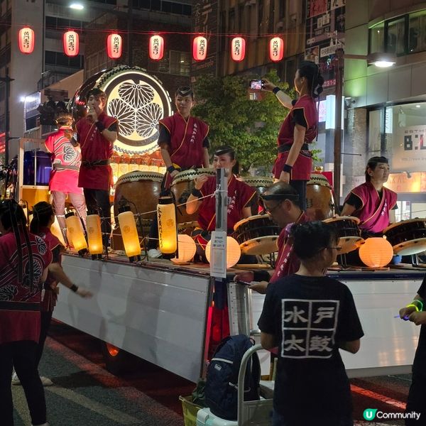 🎏水戶黃門夏祭真的很熱鬧啊🍶🍻