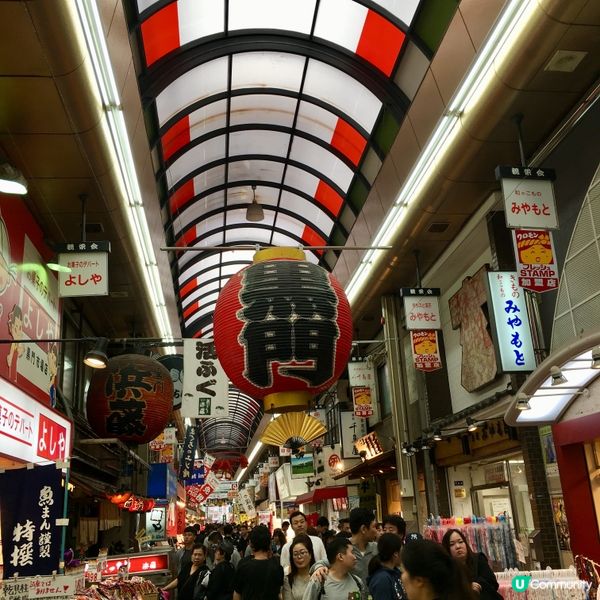 大阪黑門市場😋 食材天堂！