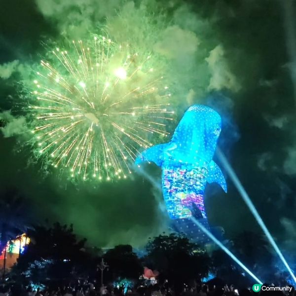 長隆海洋王國 煙花表演 🎆