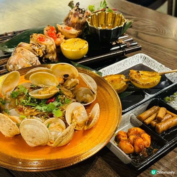 爆糕瀨尿蝦·花甲粉天花板