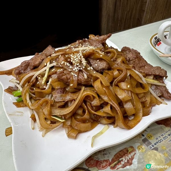 龍城冰室乾炒牛河好好味